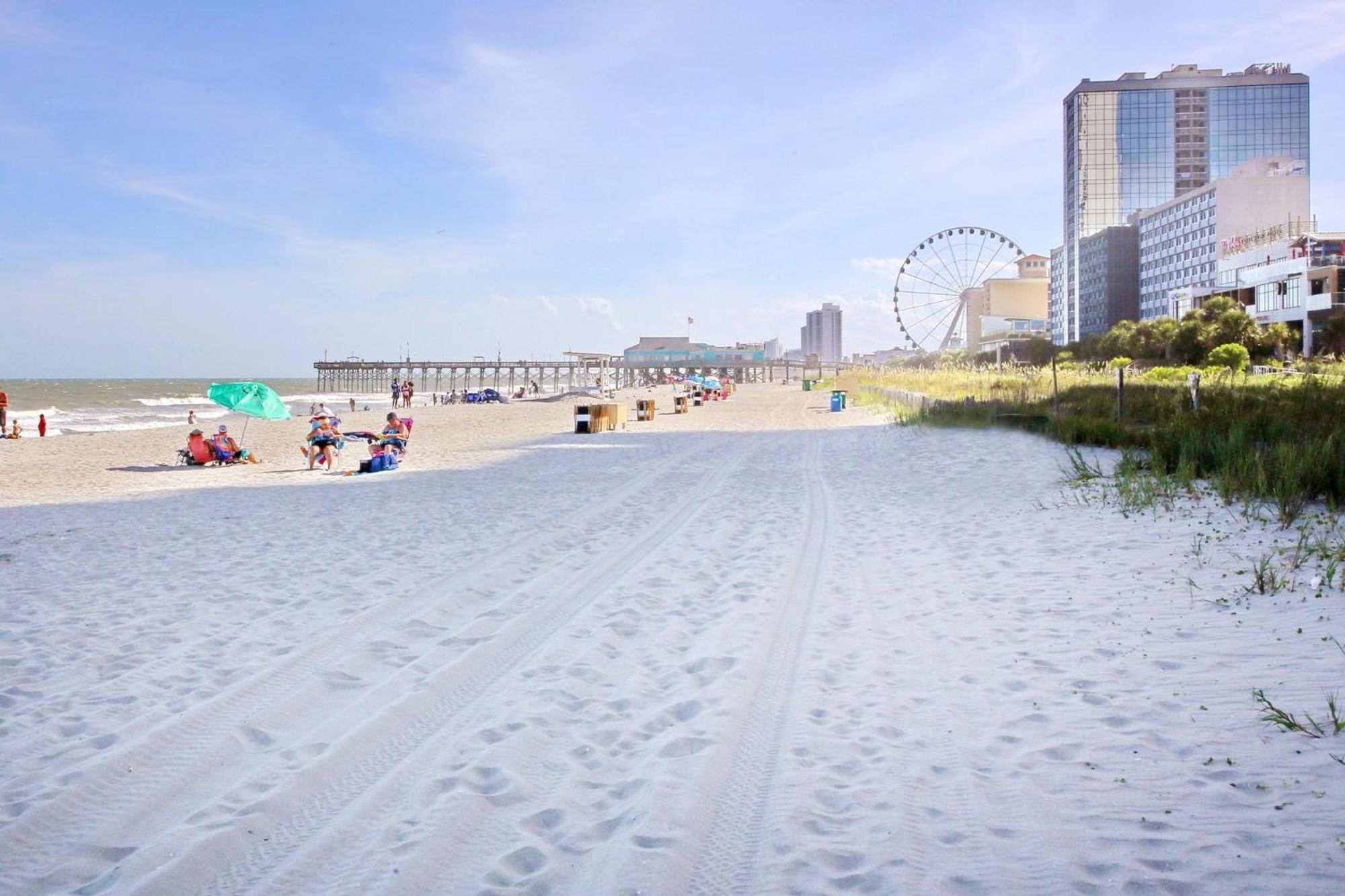 Villa 1604 N Ocean Blvd, 0906 - Ocean Front Sleeps 8 à Myrtle Beach Extérieur photo